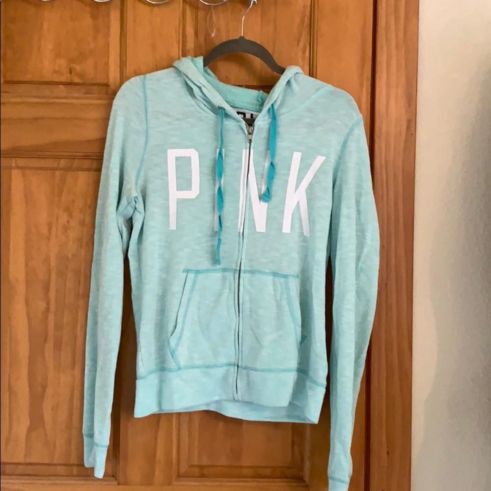 PINK zip-up hoodie